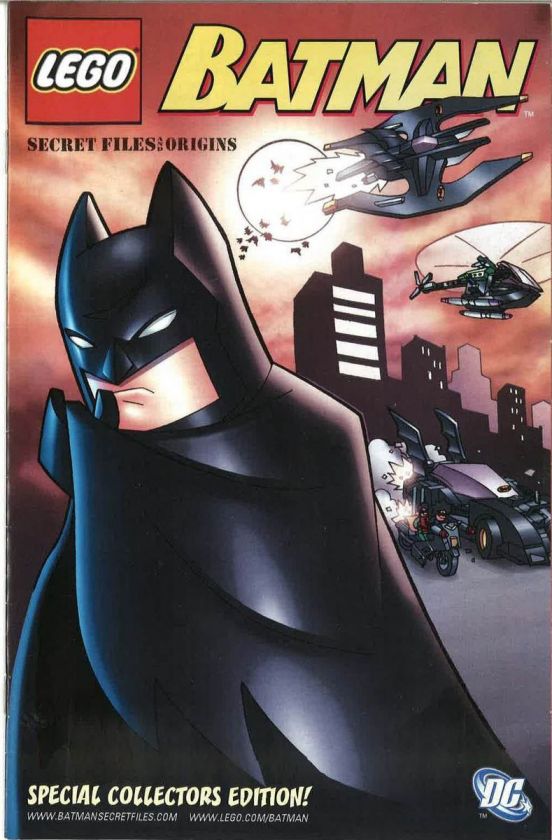 LEGO DC Batman Secret Files and Origins comic book San Diego con SDCC 