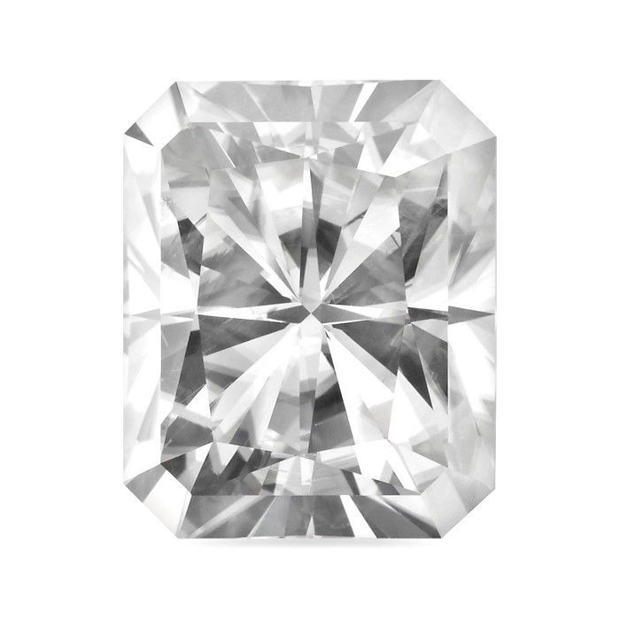   of Radiant Moissanite Loose Gemstones, Charles And Colvard  