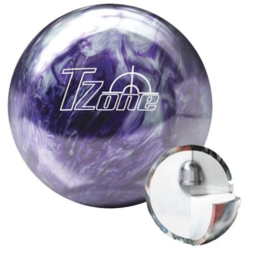 10# Brunswick T ZONE Bowling Ball   Purple Bliss  