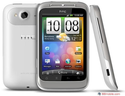 METRO PCS HTC WILDFIRE S CDMA SMARTPHONE WHITE MINT  