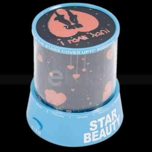 Romantic Night Projector Light Lamp Sweet Love Star Sky  