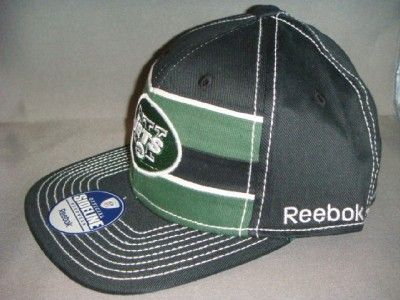 NEW YORK JETS NFL PLAYER REEBOK SIDELINE 2011 ON FIELD HAT CAP  