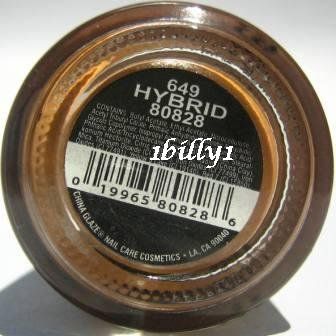 NEW China Glaze Nail Polish ~ Hybrid ~ E Collection Spring 2008