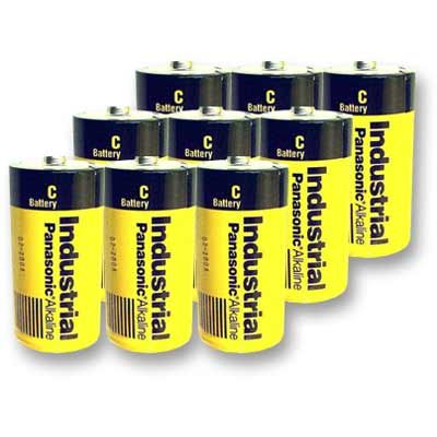 12pk Panasonic Industrial C 1.5V Battery AM 2PI/C LR14  