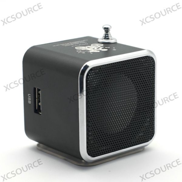   TF USB Mini Speaker Music Player Portable FM Radio Stereo PC  IP20