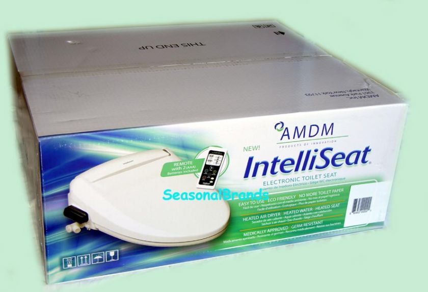 NEW IntelliSeat Electronic Bidet Auto Toilet Heated Water Air Dryer 