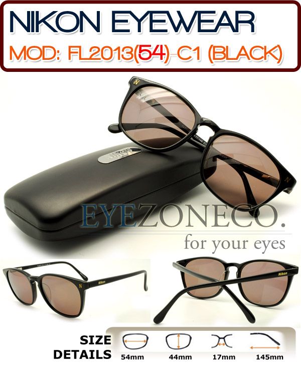 EyezoneCo NIKON Wayfarer VINTAGE Sunglass FL2013/54 1  