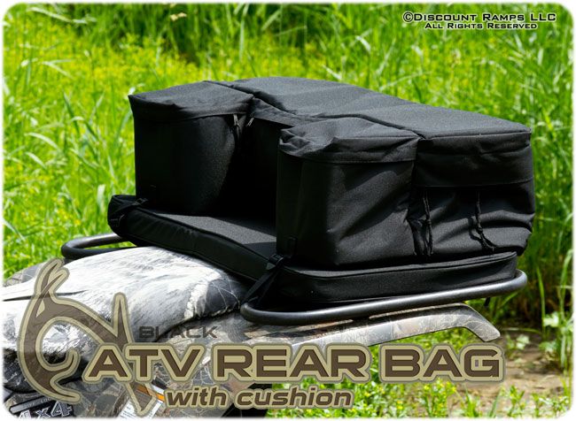 NEW CAMO ATV PACK LUGGAGE RACK BAG QUAD STORAGE PACK (62202 