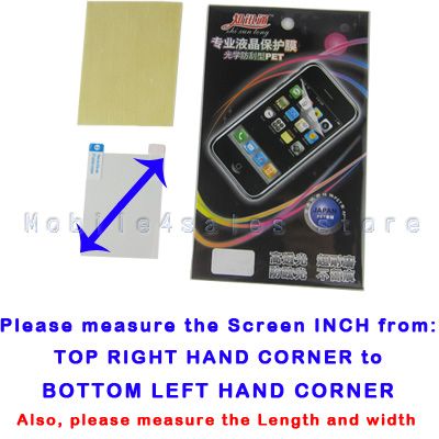 Screen Protector Mobile Phone MP5 GPS Camera Games  