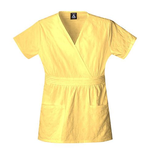 Studio B Empire Waist Scrub Top in Dandelion  