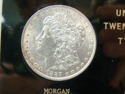   US 20TH CENTURY TYPE DOLLARS 90% SILVER~ 1887 MORGAN 1922 PEACE 2 IKES