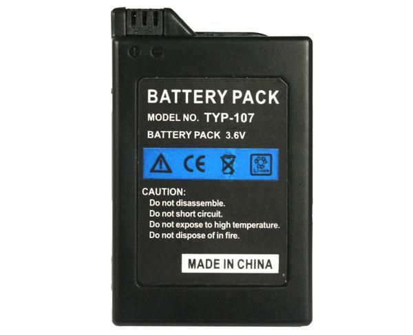 6V 3600mAh Replacement Battery Pack for Sony PSP 1000  