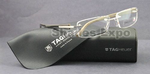 TAG HEUER EYEGLASS OPTICAL RX TH 8104 BLACK TRENDS 005  