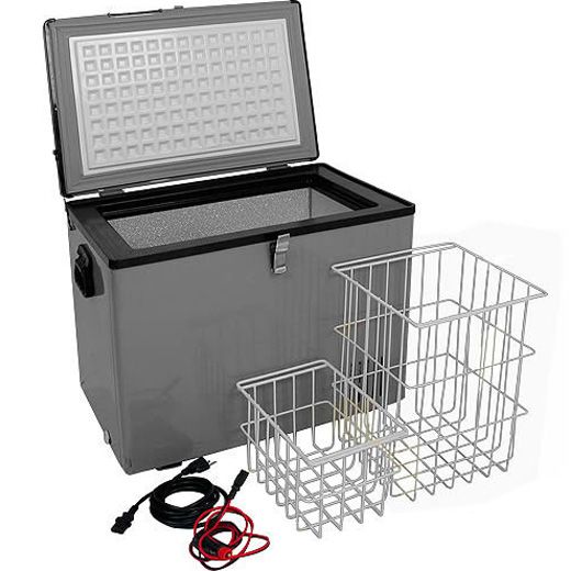 43 Qt Portable Chest Freezer & Refrigerator, EdgeStar Outdoor 12V 