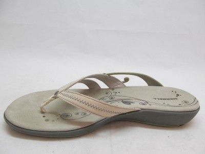 Merrell Celeste Silver Thongs Sandals Womens sz 8  