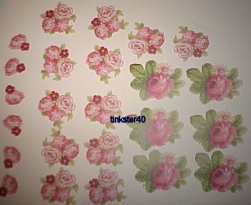 WAVERLY Spring Romance Cornice + CUTOUTS ROSE Wallpaper  